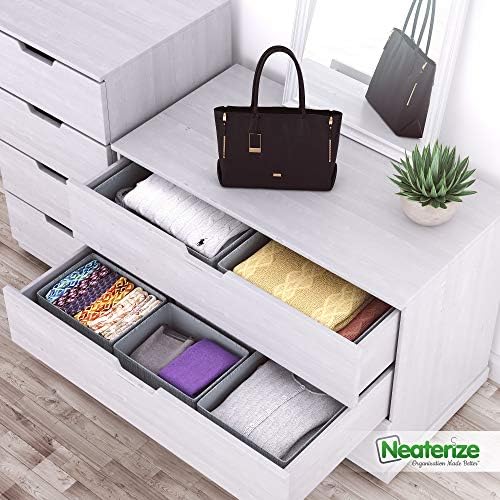 Organizador NEATERIZE Juego de 12 Cajones de Tela Plegable - Imagen 3