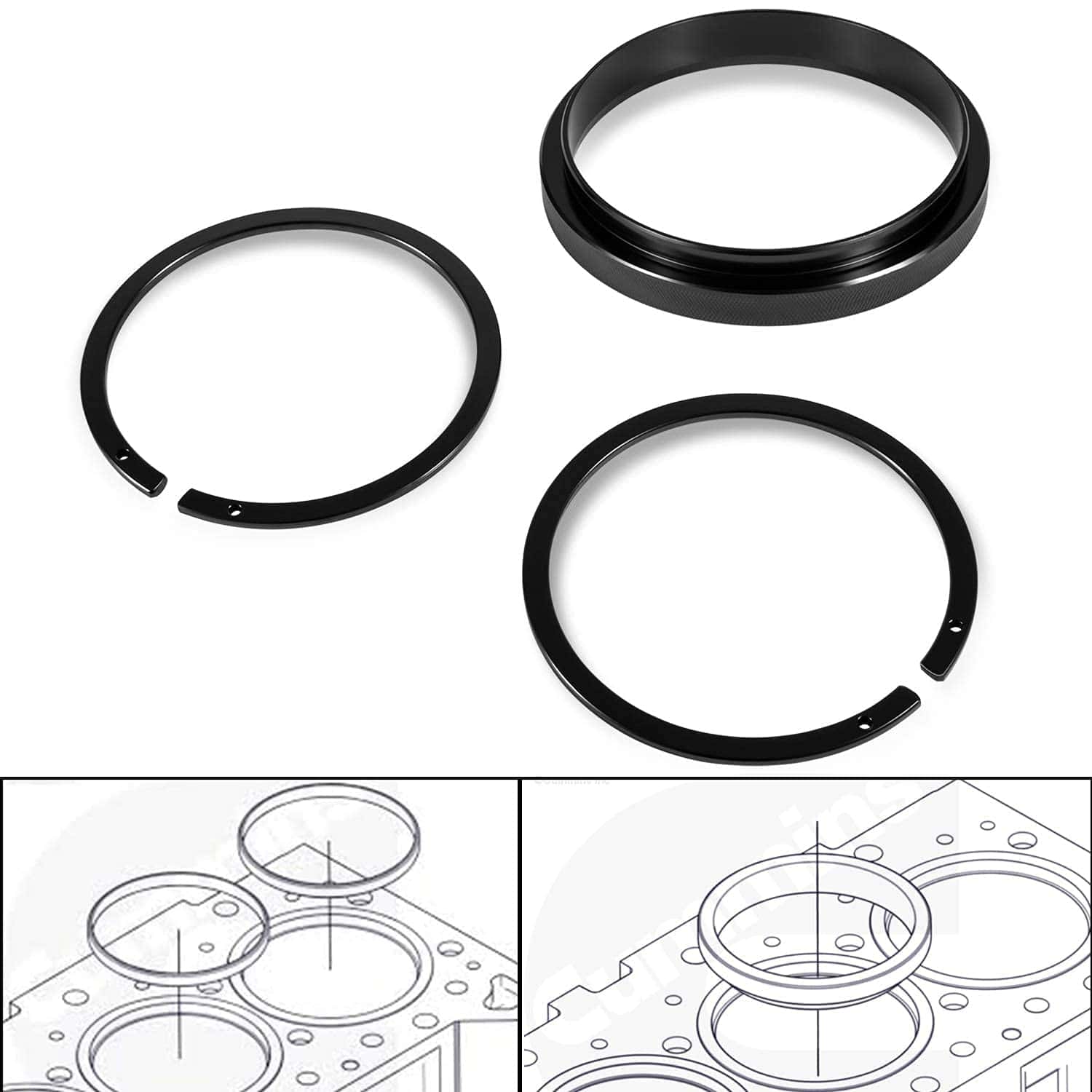 3pcs Adaptador de Compresor de Anillo de Pistón y Anillo - Imagen 10