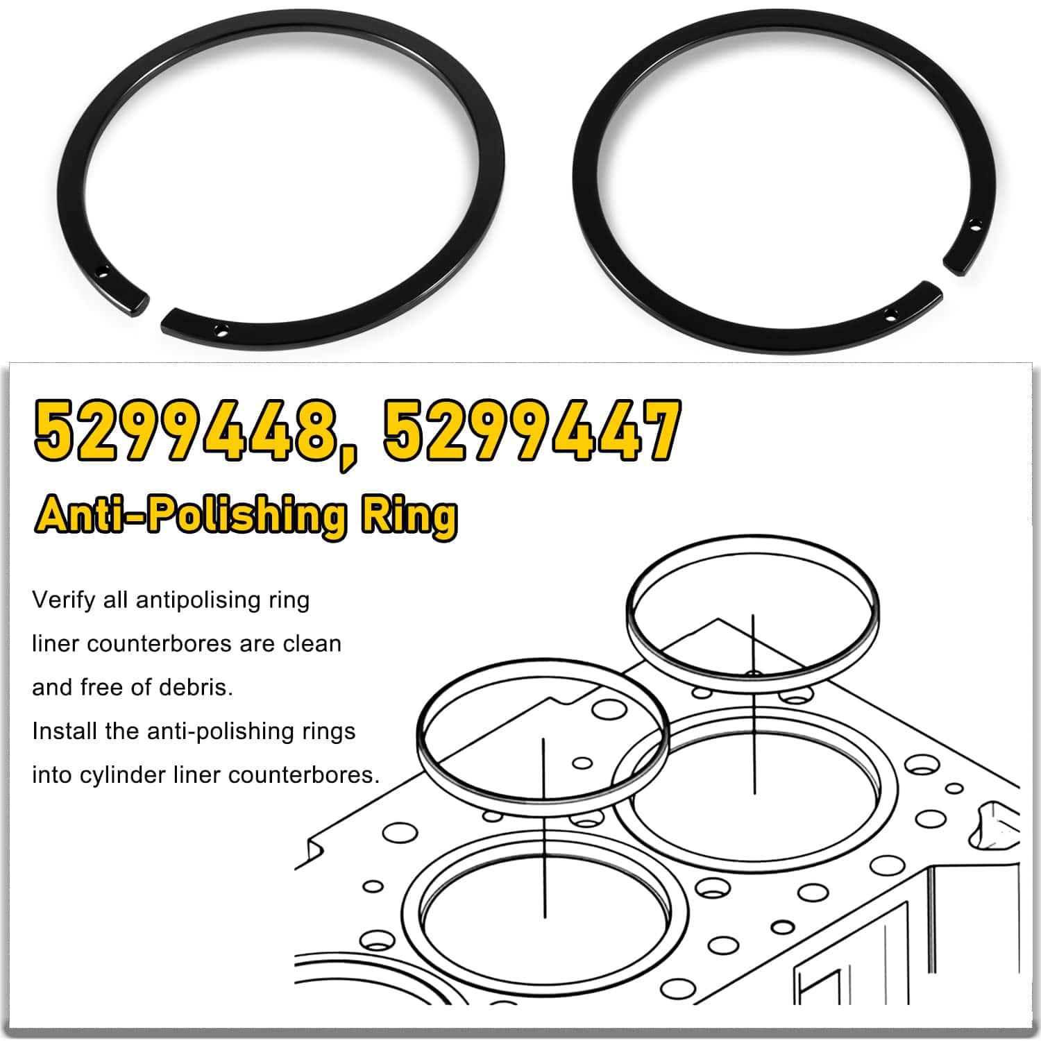 3pcs Adaptador de Compresor de Anillo de Pistón y Anillo - Imagen 4
