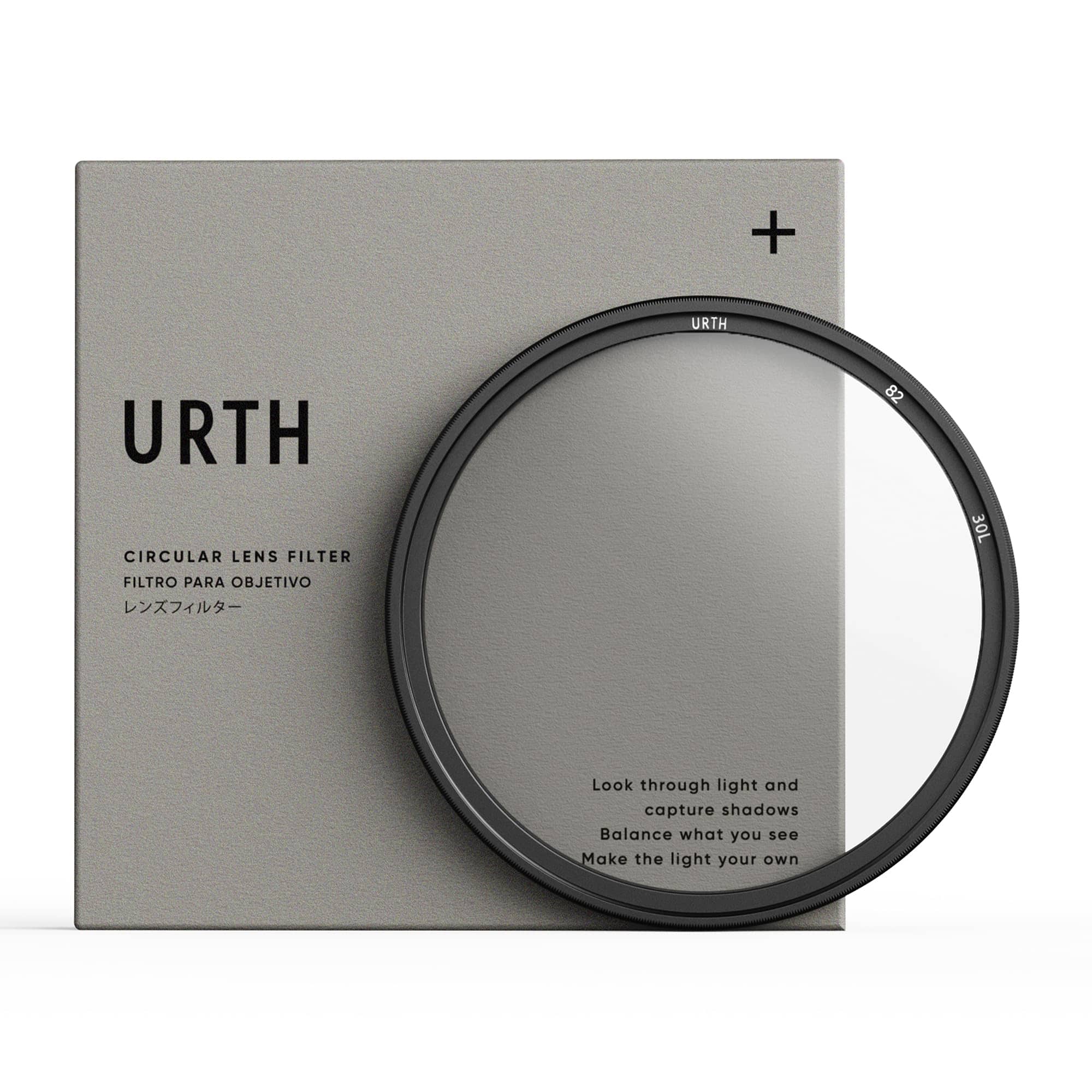 Filtro de Lente UV Urth 82mm (Plus+) - Ultrafino,
