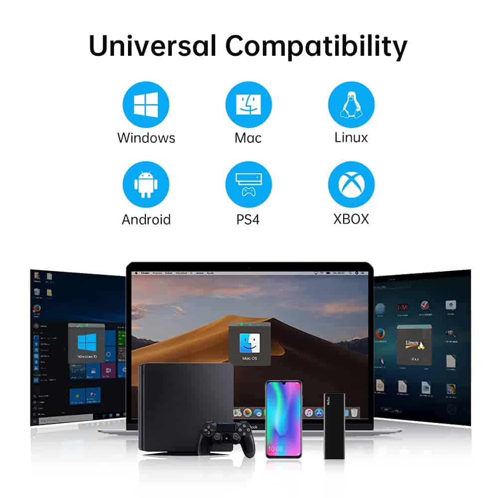 Alternative view of Netac 250GB SSD Portátil USB 3.2 Gen 2 (10 Gbps, Tipo-C)