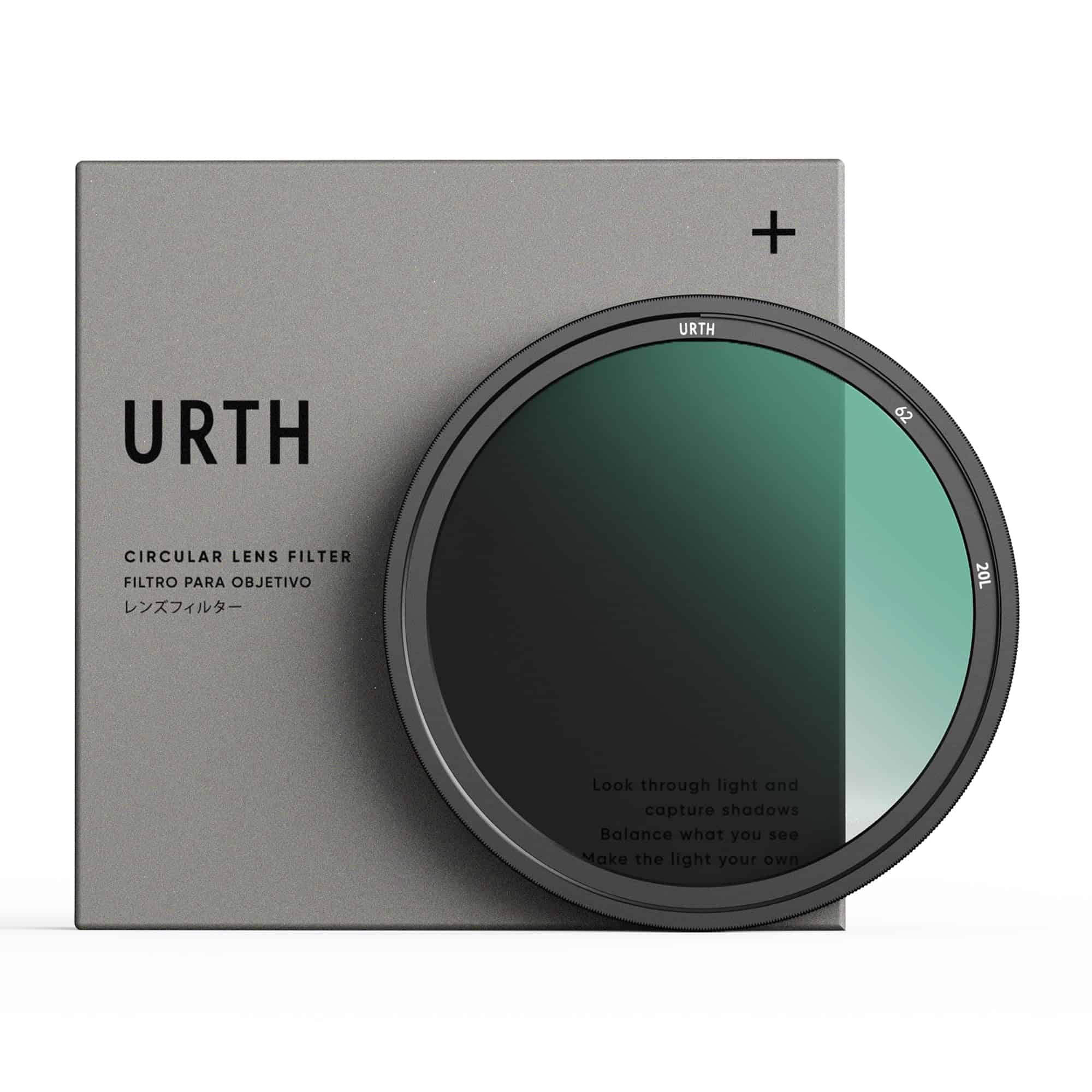 Filtro de Lente Polarizante Circular Urth 62mm (CPL)