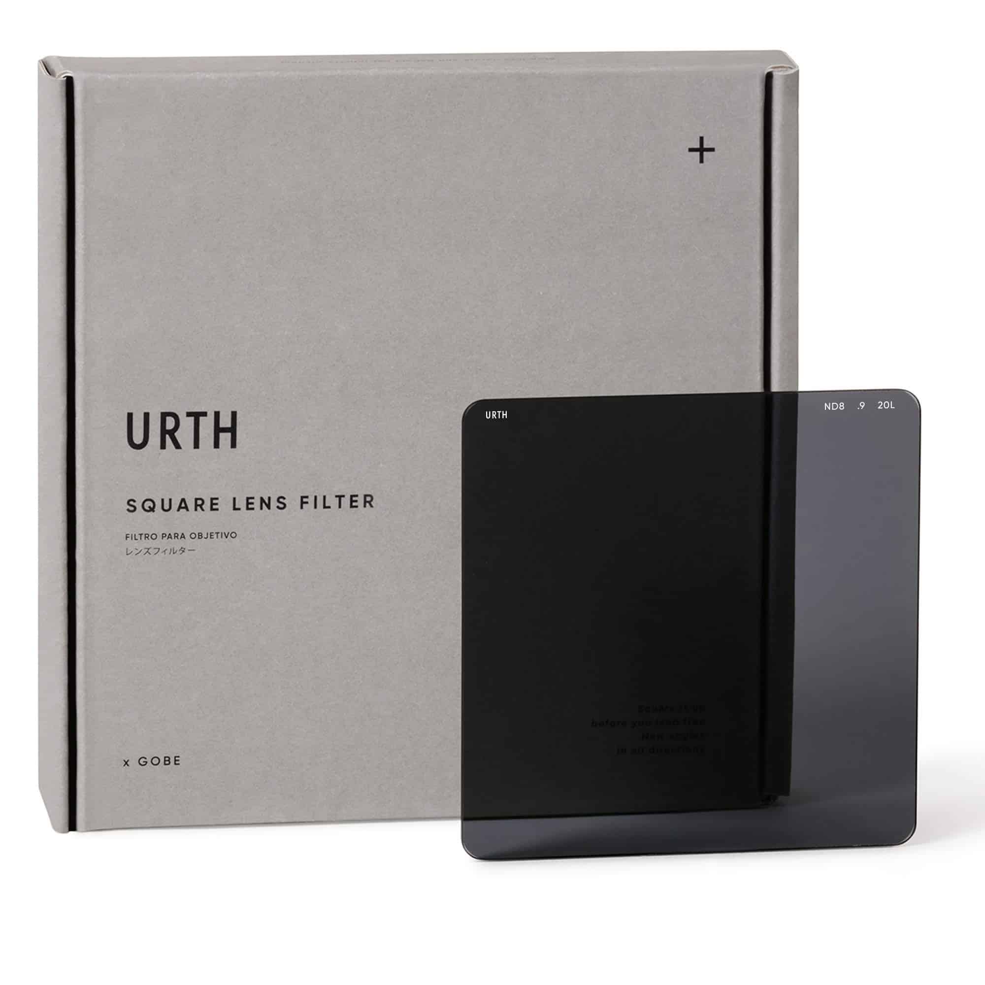 Filtro Urth ND8 (3 Paradas) 100 x 100mm (Plus+)