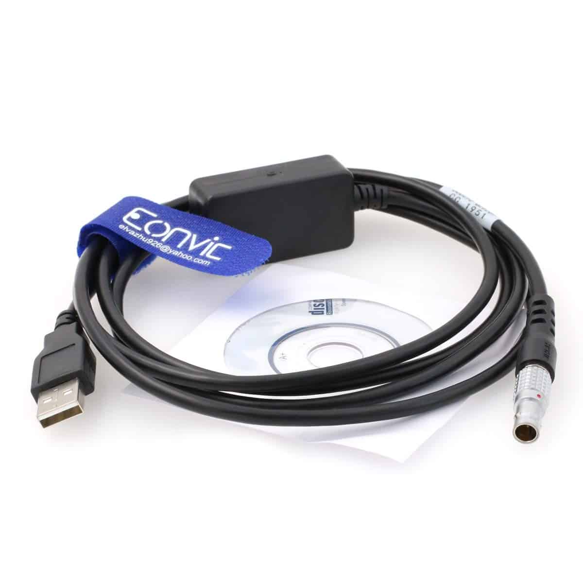 Cable de transferencia de datos USB para Estación Total – Lapson México