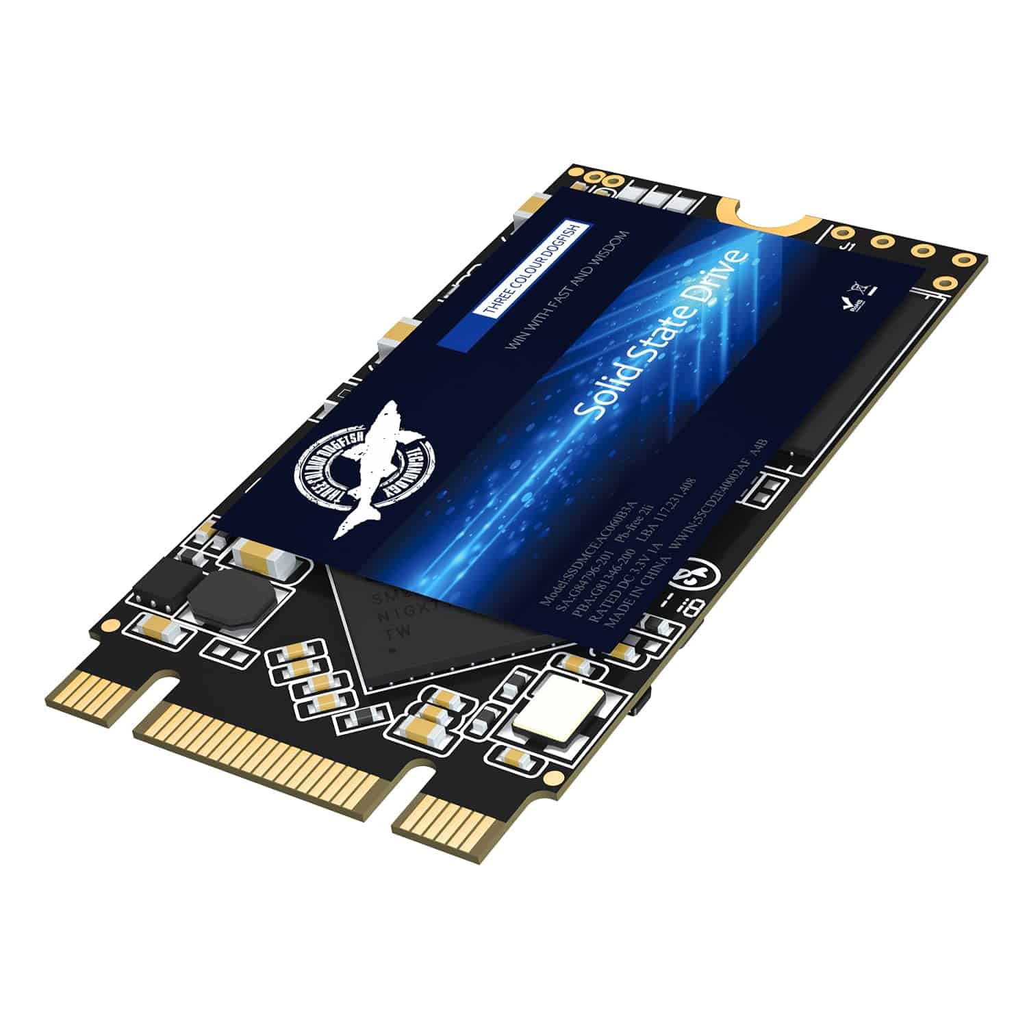 Unidad De Estado Sólido Dogfish 128GB MSATA SATA III