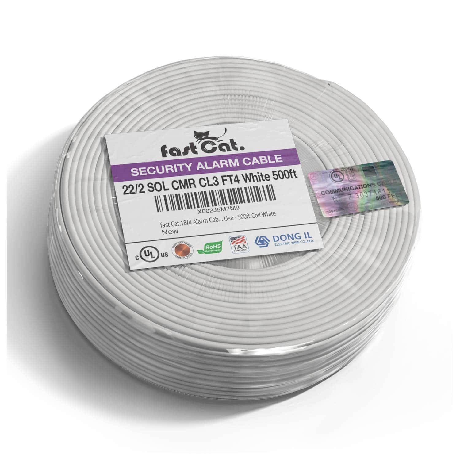 Cable de Incendio/Alarma/Seguridad Fast Cat. 22 AWG/Gauge,