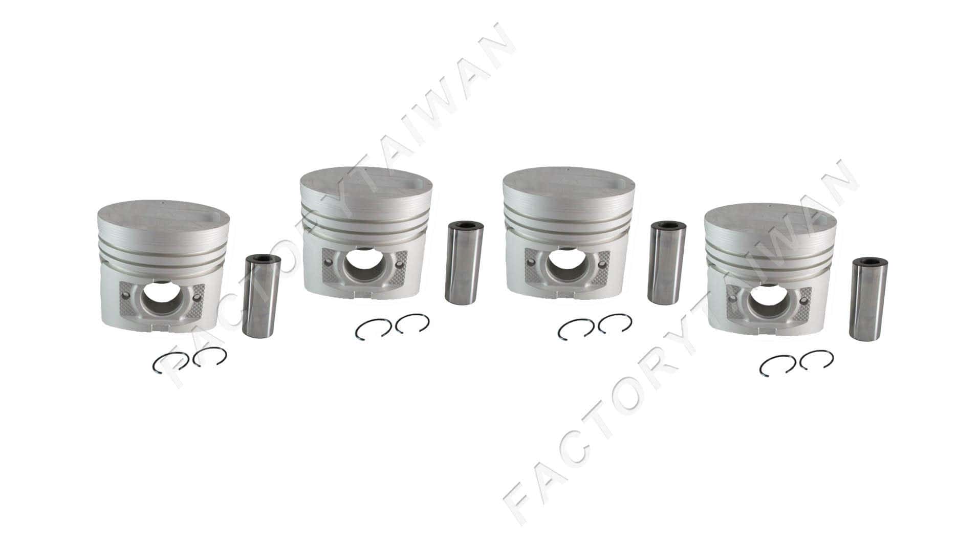 Juego de Pistones Factorytaiwan Oversize 90mm (+0.50mm) MIT