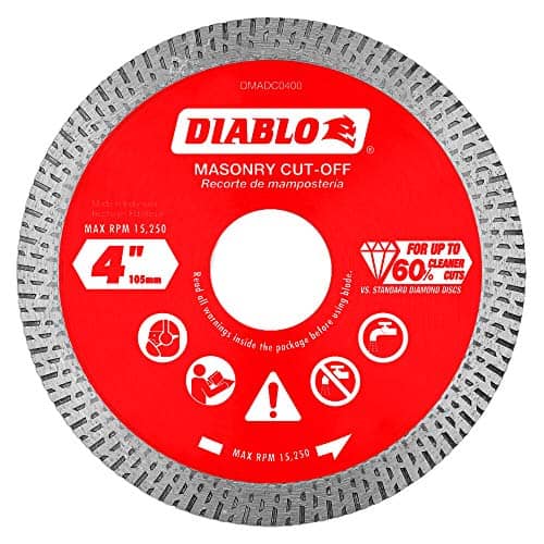 Diablo by Freud DMADC0400 4 pulgadas Disco de Corte de