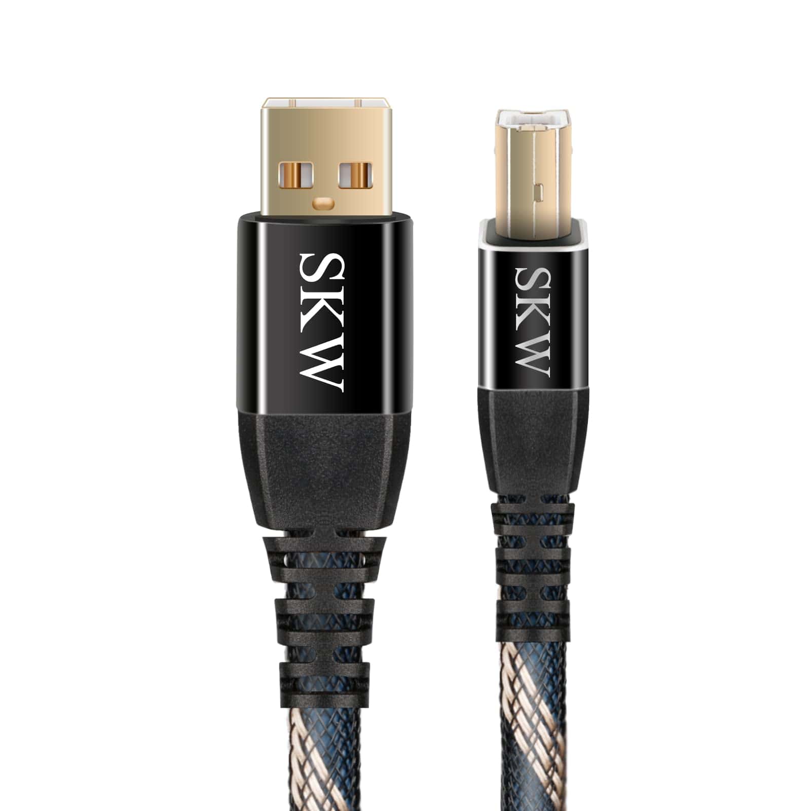 Cable De Impresora Usb Skw Audiophiles Usb A A Usb B Cable