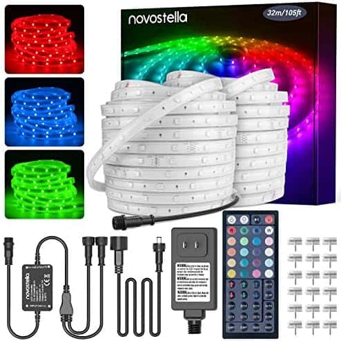 Tira de Luces LED HotMoon A Prueba de Agua Iluminación RGB