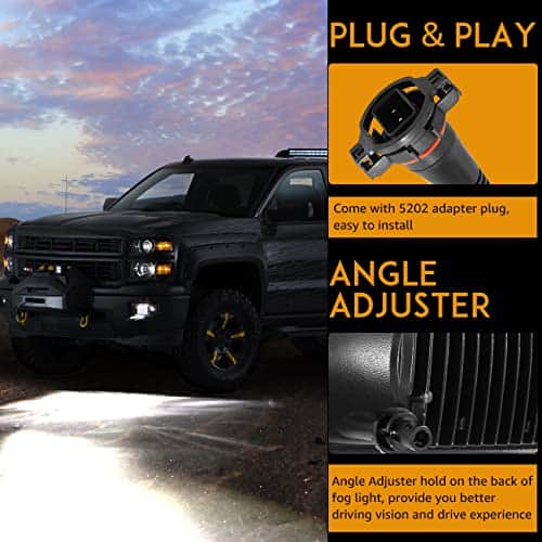 Luces LED auxiliares para niebla para Chevy Silverado - Image 7