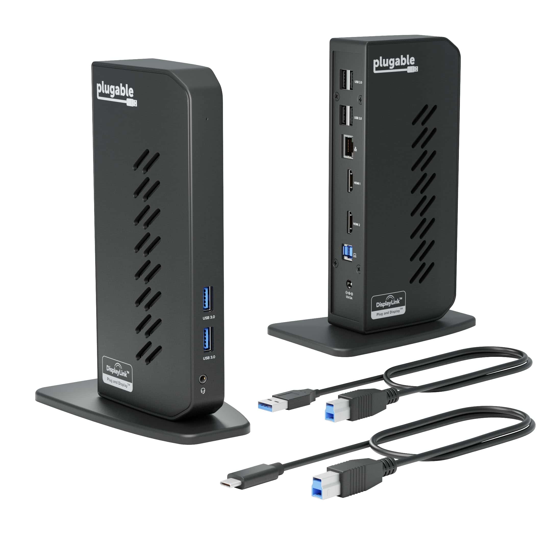 Estación de acoplamiento universal para laptop Plugable USB