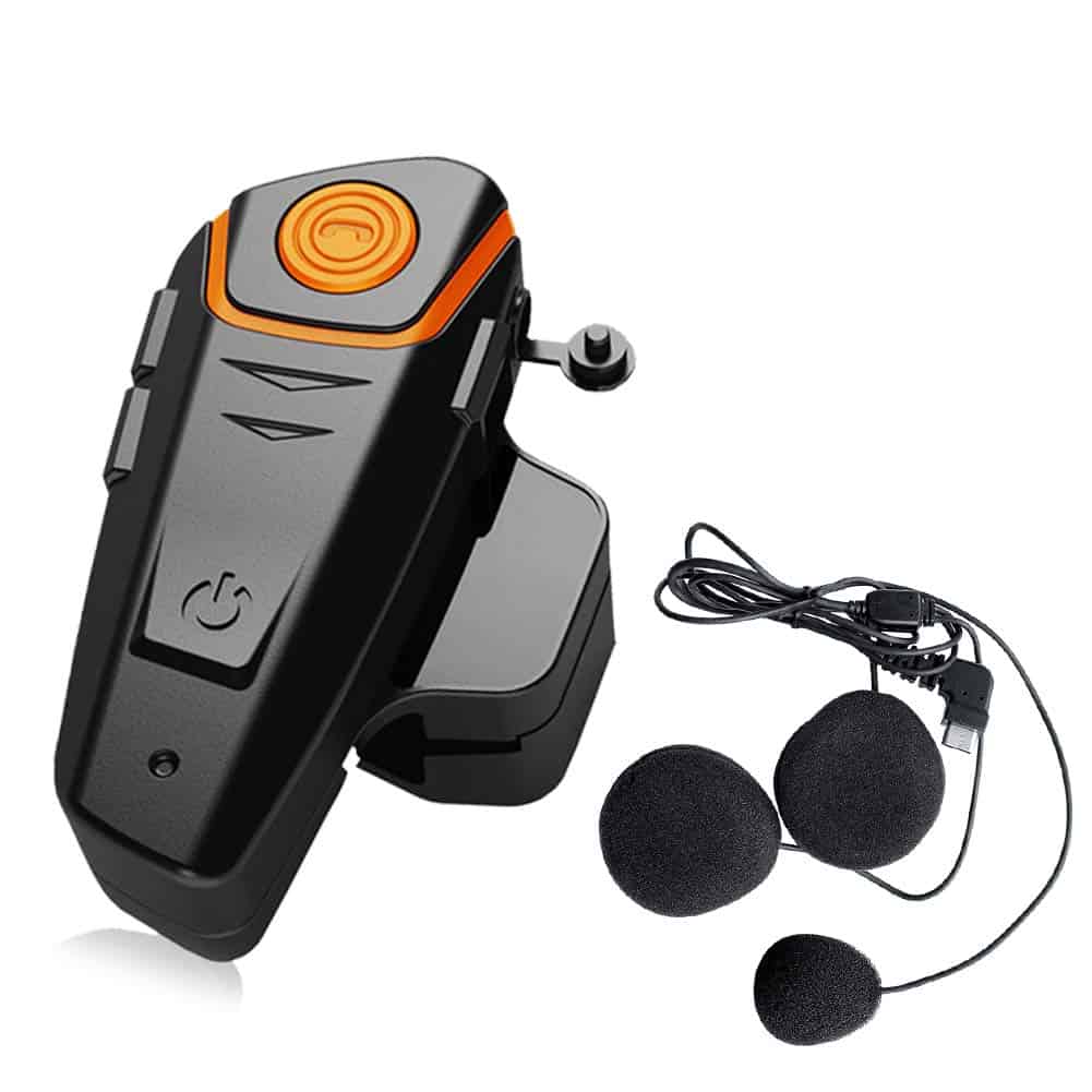 Intercomunicador de Cascos de -Naranja