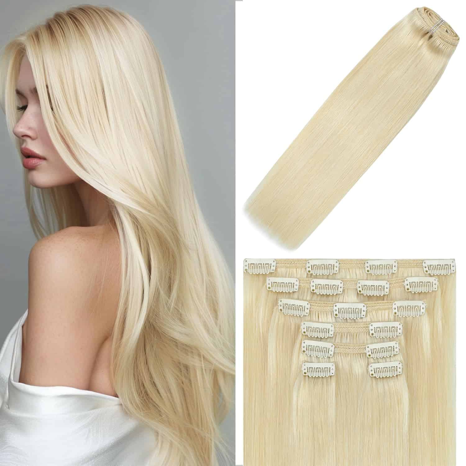 Extensiones de Cabello Clip In WindTouch (120g 18 Pulgadas