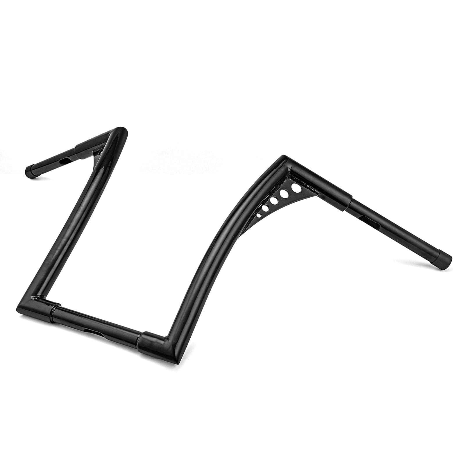 WSays Gloss Black 14" Rise Ape Hangers Handlebar 1-1/4" - Image 6