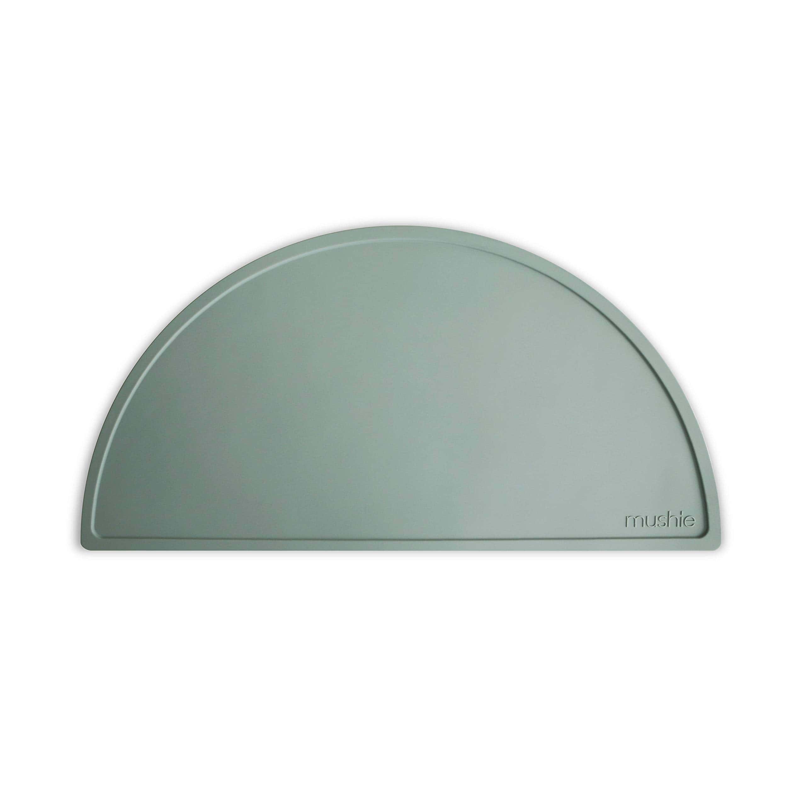 Mantel de Silicona mushie para Niños | Diseño -Azul Cambridg