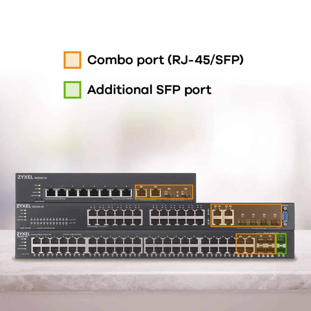 Switch Gigabit Zyxel de 24 Puertos | Capa 2 Administrado | - Image 7