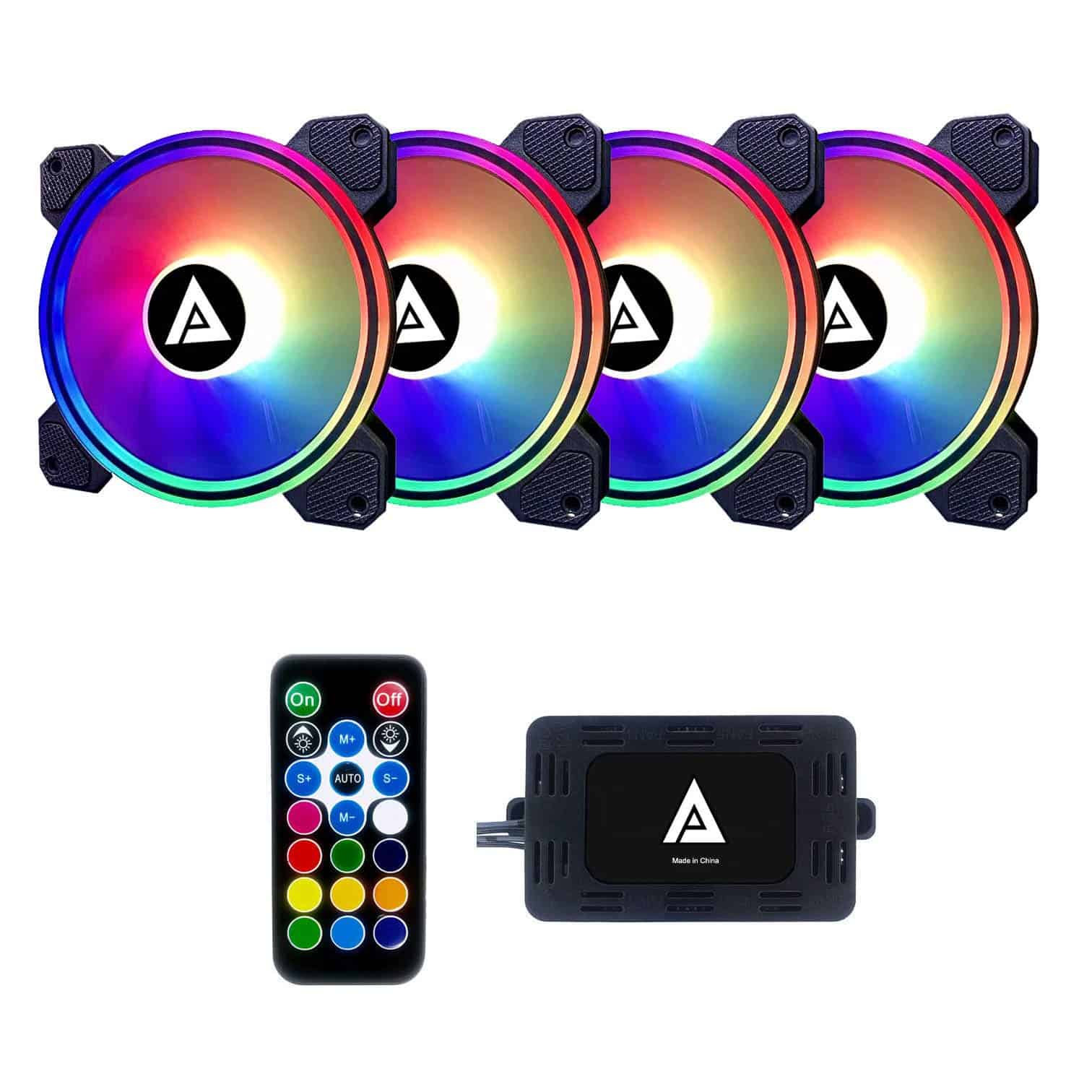 Ventilador Led Rgb Apevia Et4-rgb Electro De 120mm