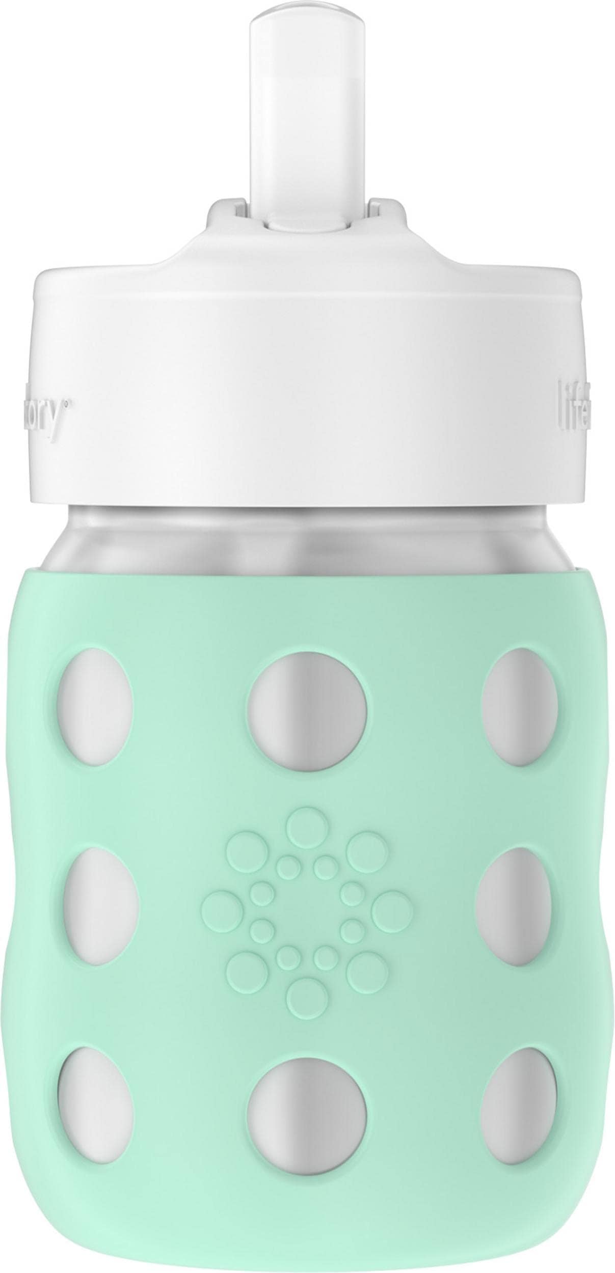 Biberón de Acero Inoxidable con Aislamiento -Menta