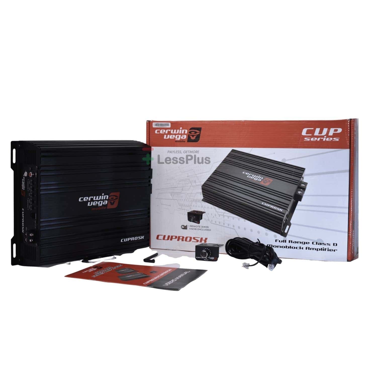 Amplificadores Clase D Monoblock y Multi-Canal Cerwin-Vega
