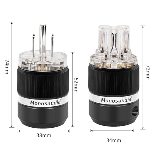 Conector de Corriente Monosaudio Audiophile de Cobre Puro - Imagen 6
