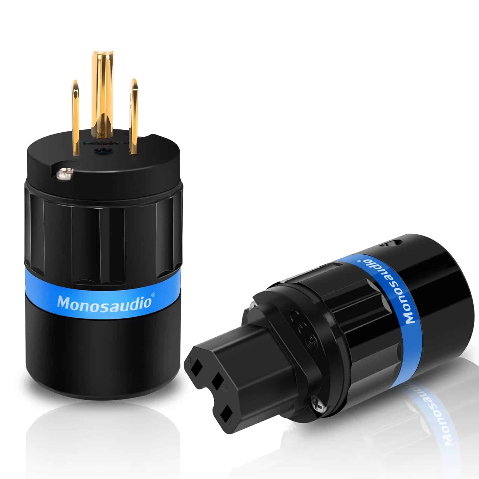 Monosaudio HiFi Power Plug Conector de Alimentación Puro de