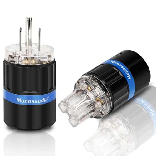 Conector de Corriente para Audiófilos Monosaudio de Cobre