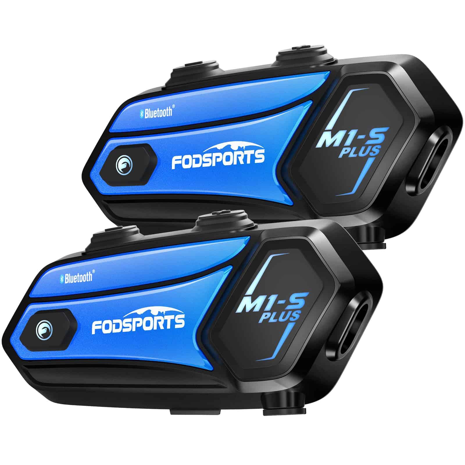 Intercomunicador para motocicleta Fodsports M1-S Plus con