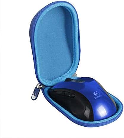 Estuche mouse Hermitshell M510 Inalámbrico Logitec -Azul