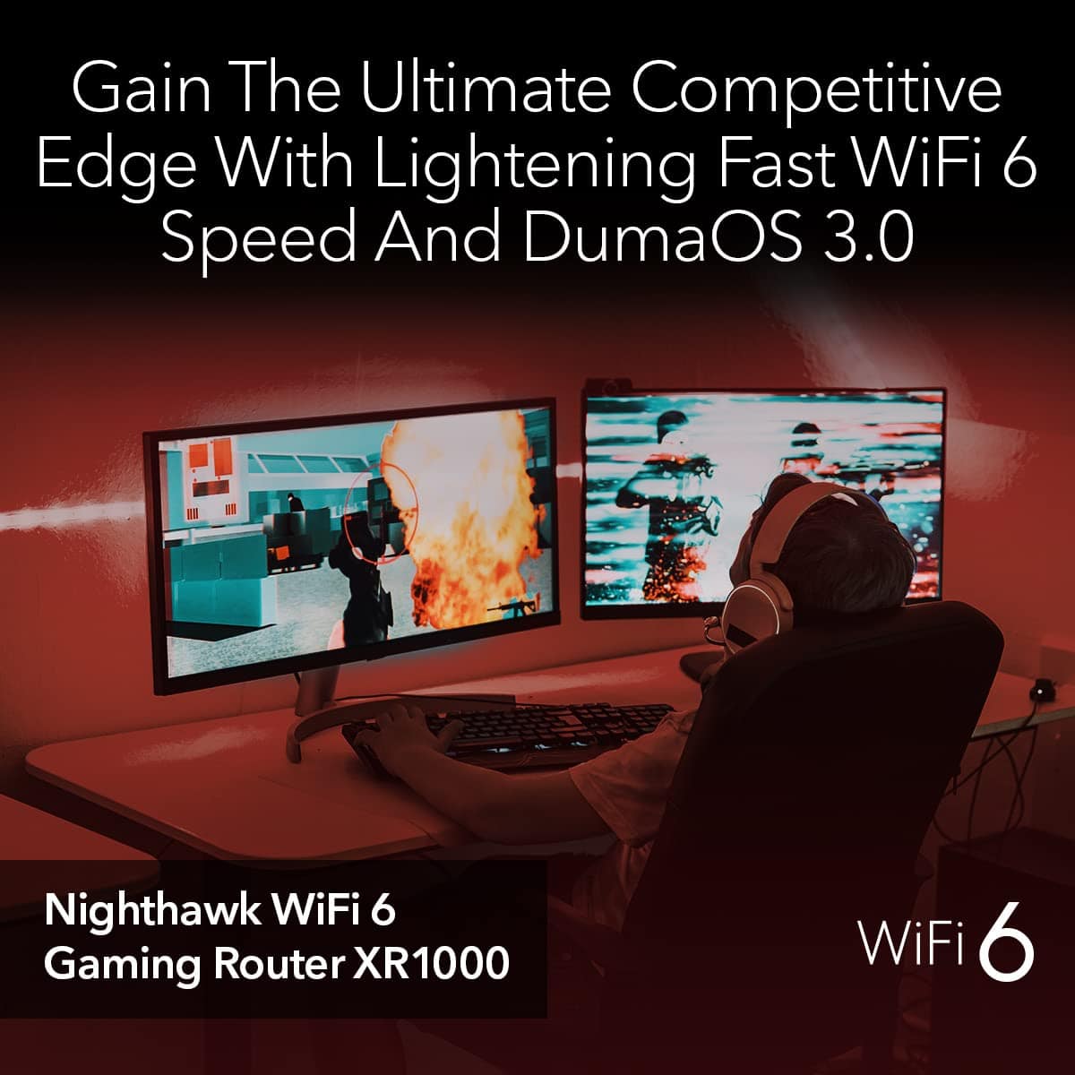 Enrutador WiFi 6 de Juegos NETGEAR Nighthawk Pro (XR1000) - - Image 3