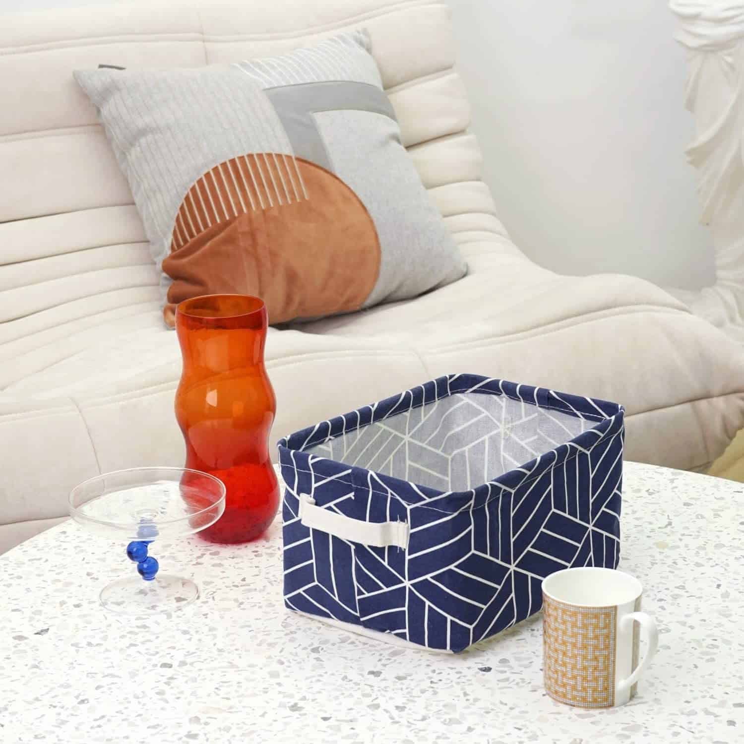 Crowned 6 Pcs Cesta de Almacenamiento Plegable Cubo de Tela - Image 8
