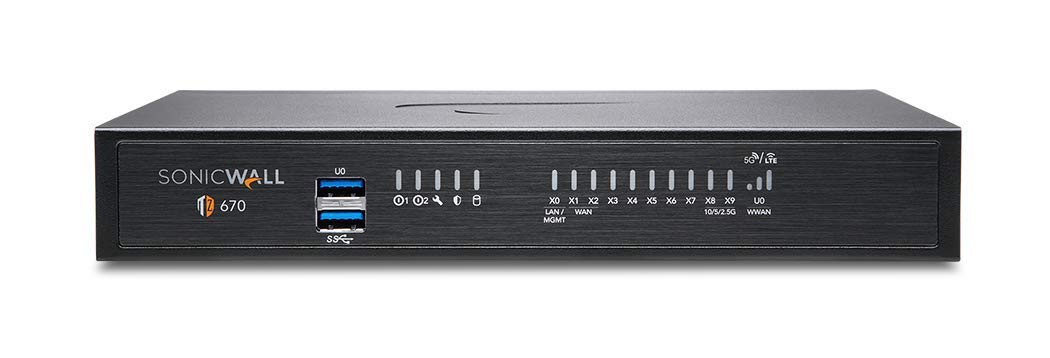 Firewall de próxima generación Sonicwall TZ670
