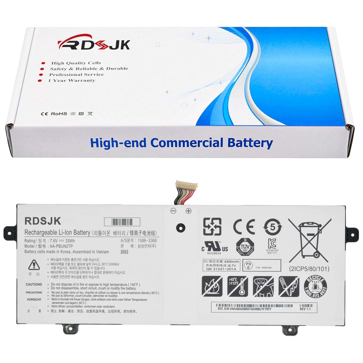 Batería Aa-pbun2tp Para Samsung Chromebook 3 Xe500c13