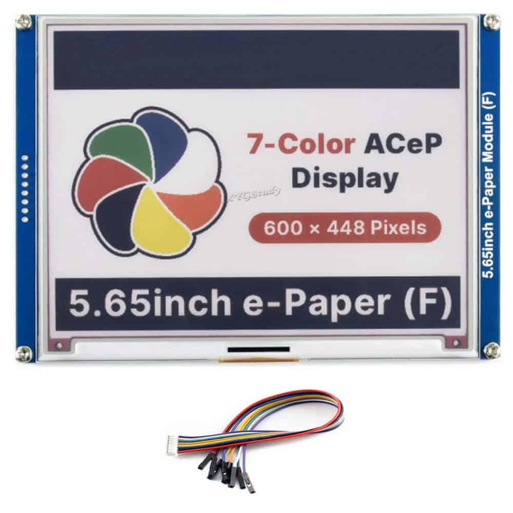 Módulo de pantalla de tinta electrónica 7 colores ACeP de