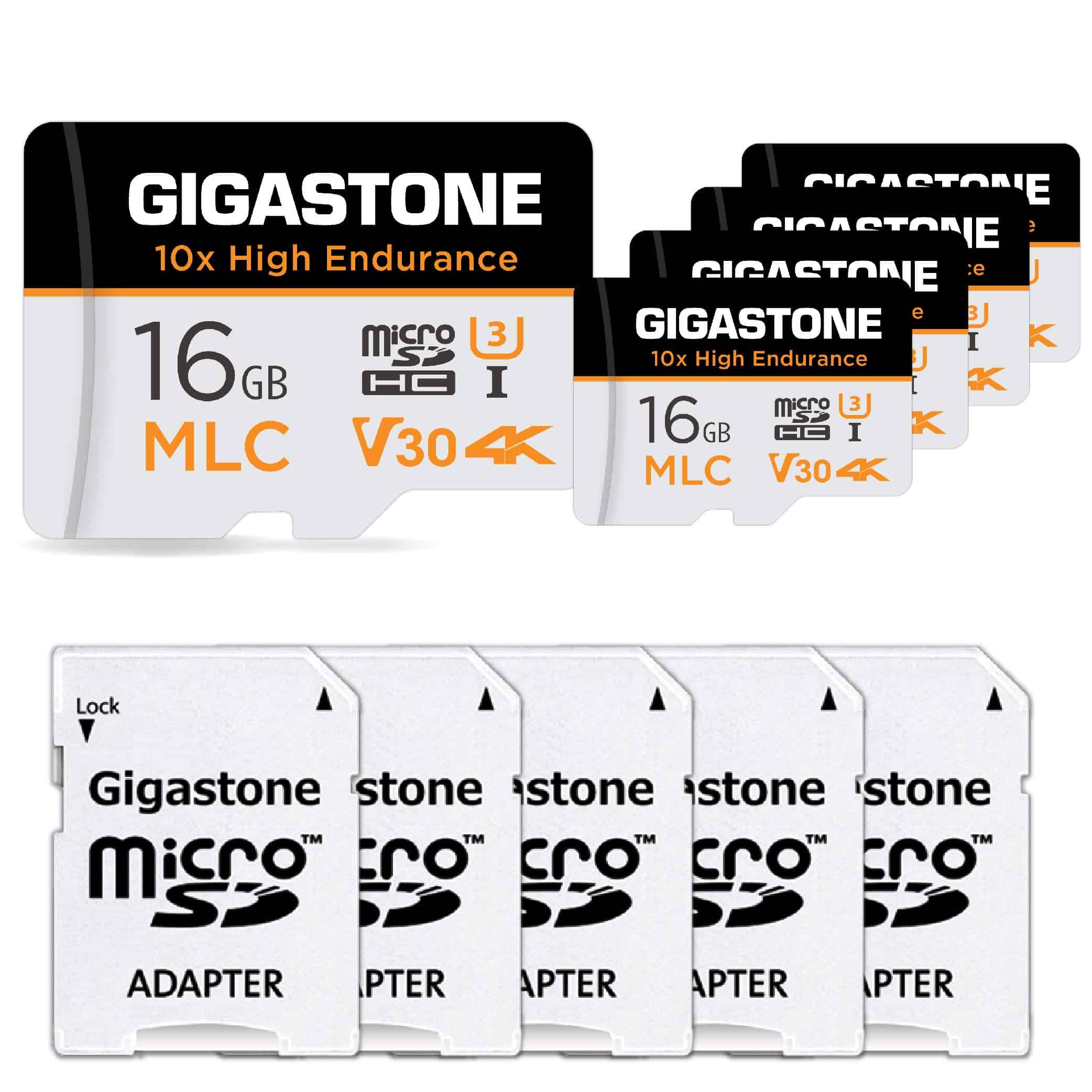 [10x Alta Resistencia] Gigastone Industrial 16gb 5-pack Mlc