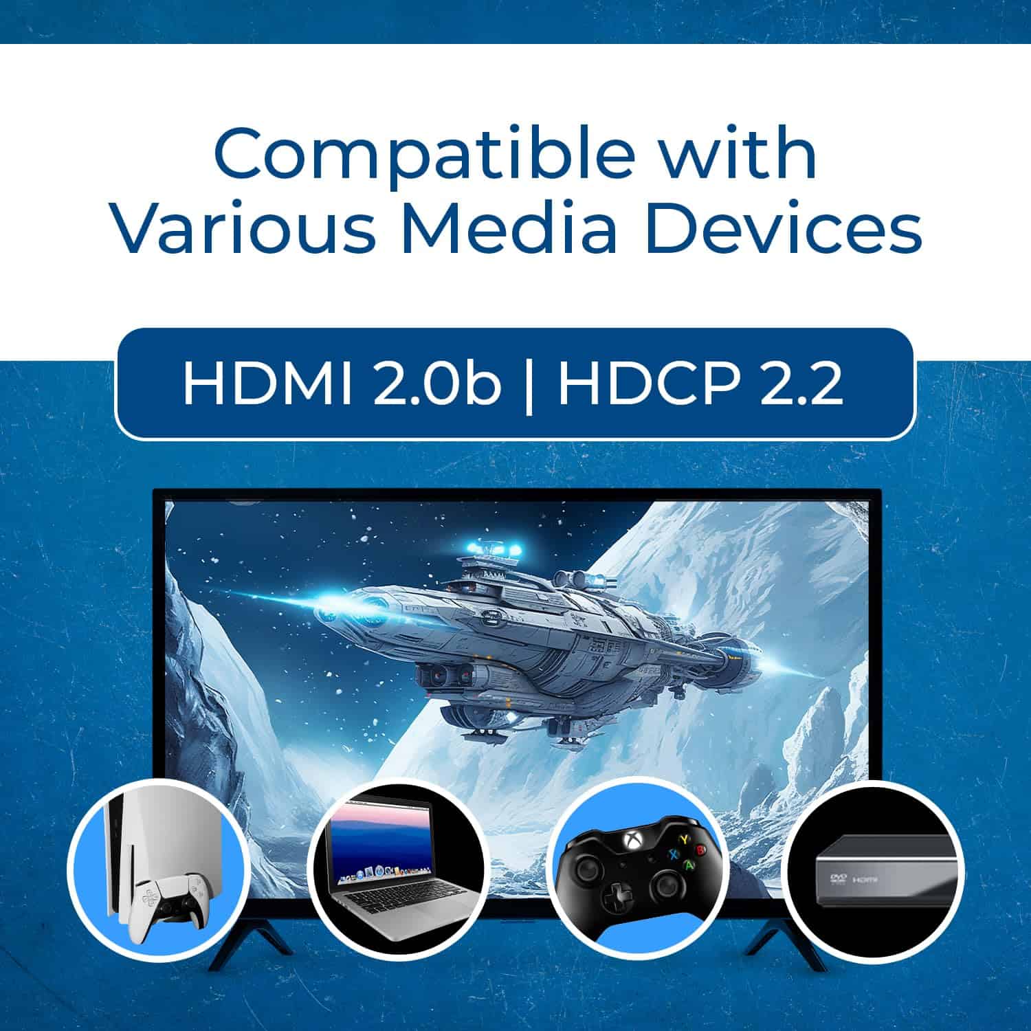 Splitter Extensor HDMI 4K 1x4 OREI, Múltiple sobre un solo - Image 8