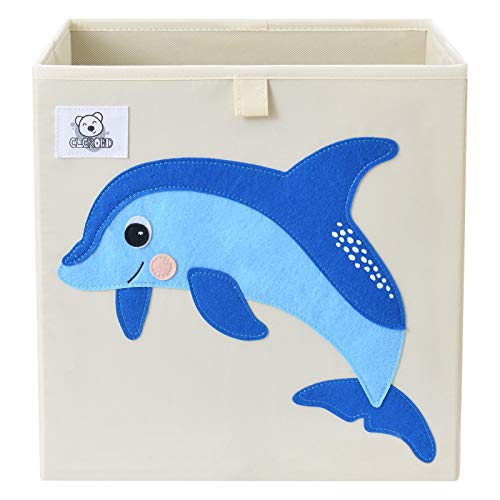 Cubos de Almacenamiento Plegables de Animales CLCROBD Caja
