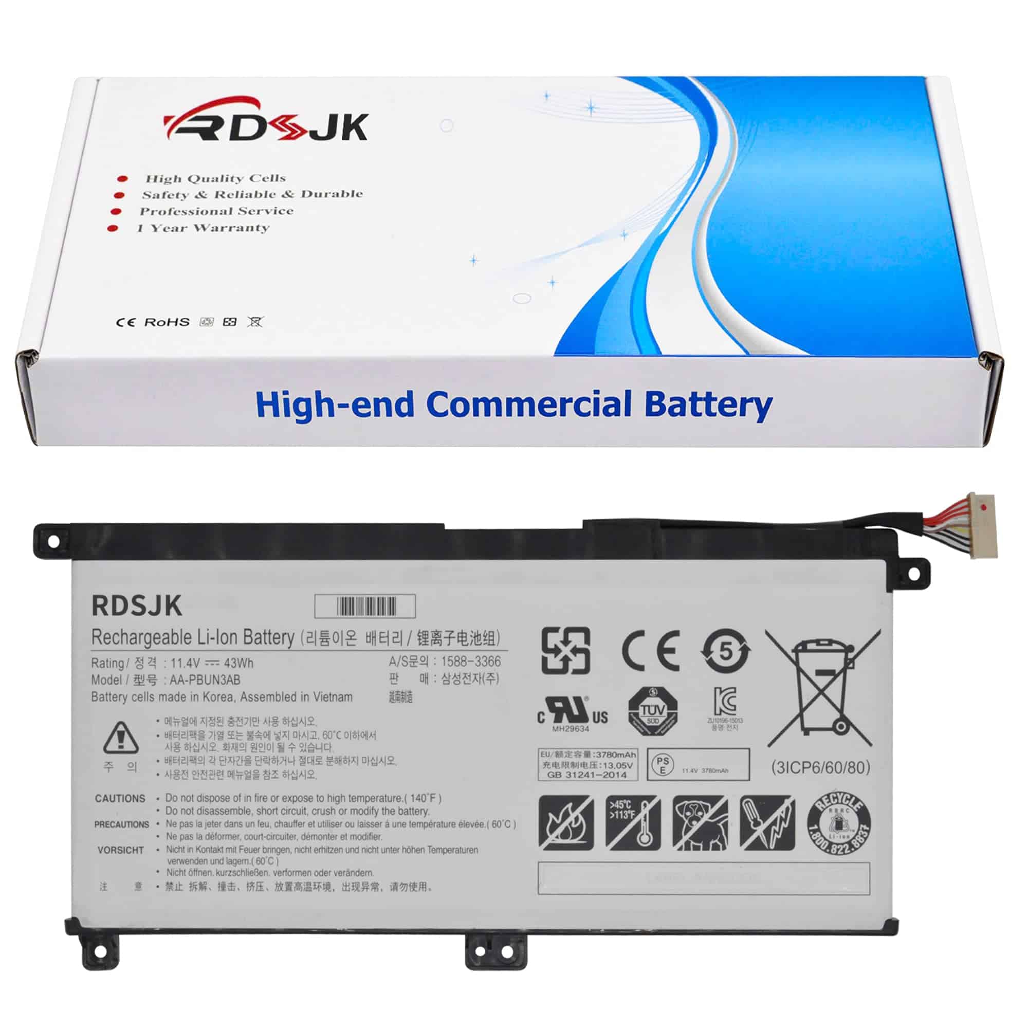 Batería para Tablet AA-PBUN3AB AA-PBUN3QB para Samsung