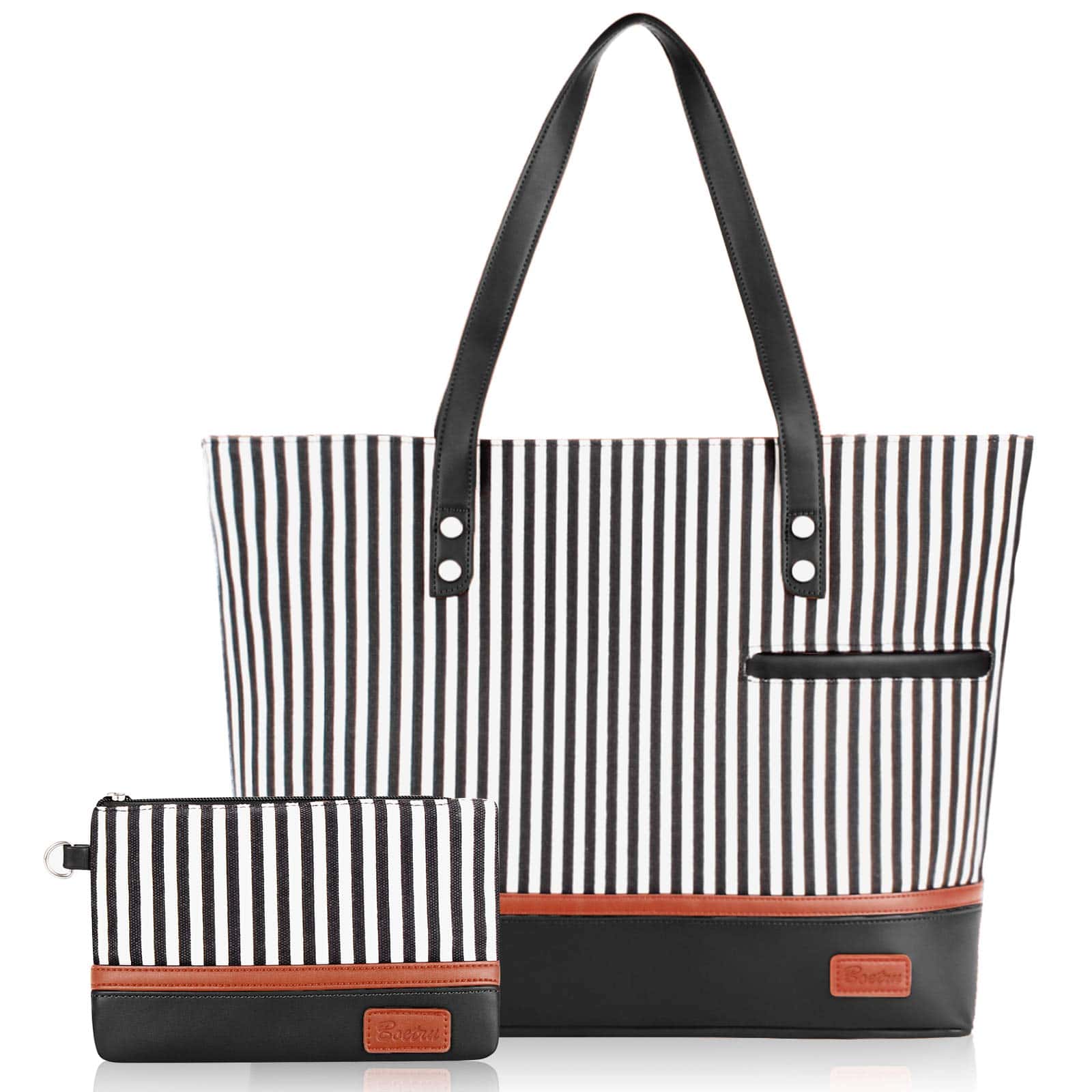 Bolso Tote Para Laptop De Mujer Grande De Lona Bolso De