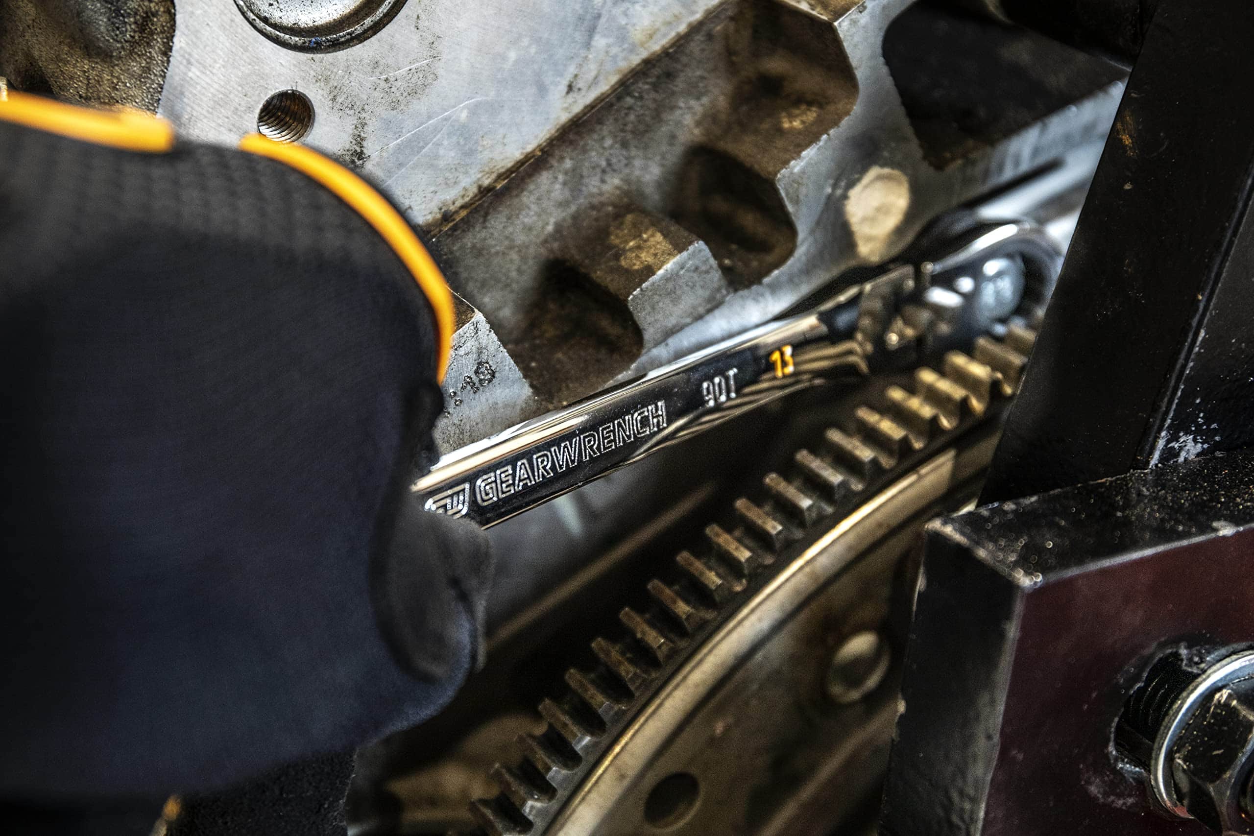 Llave de trinquete combinada con cabeza flexible GEARWRENCH - Image 5