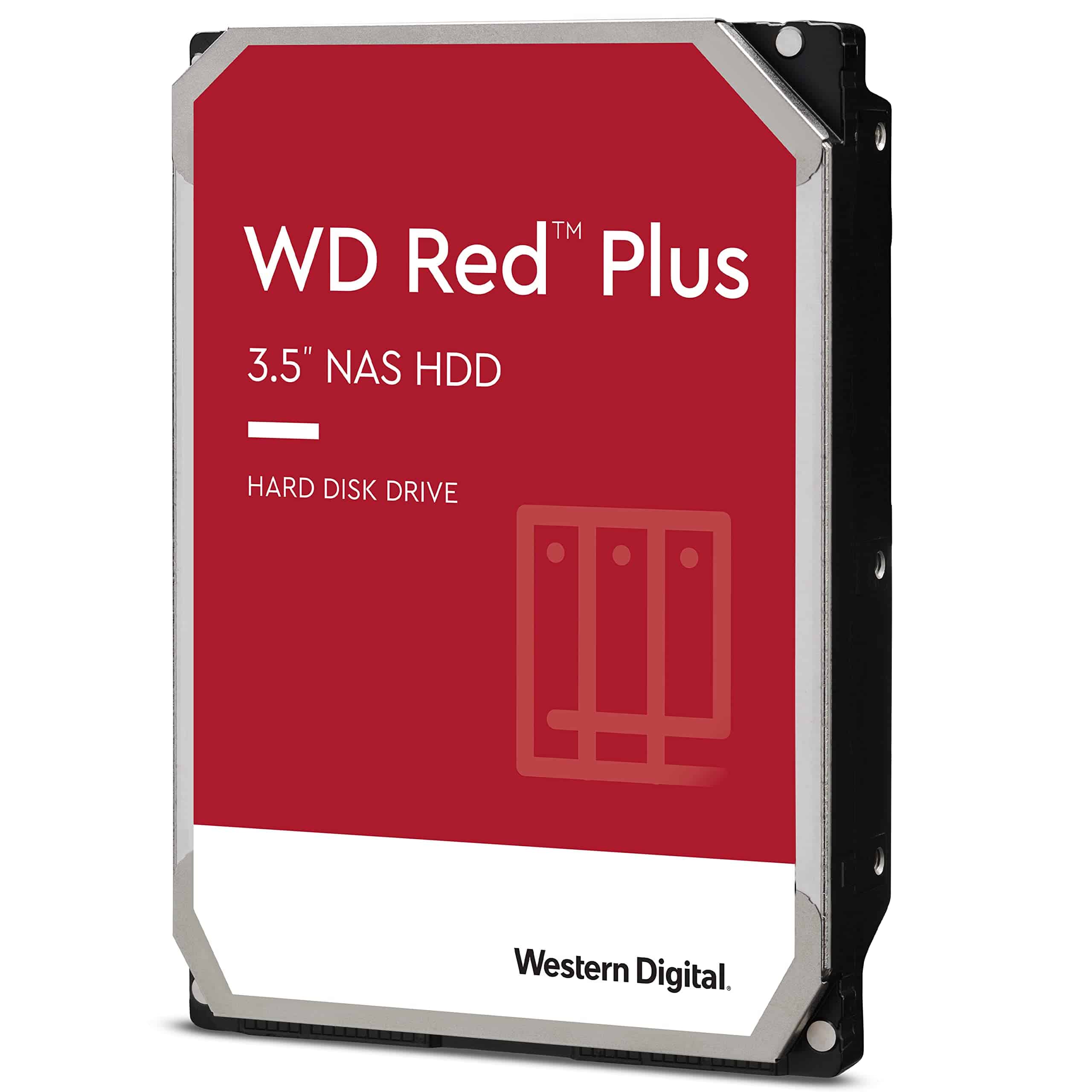 WD Red Plus 6TB NAS 3.5" Disco Duro Interno - 5400 RPM