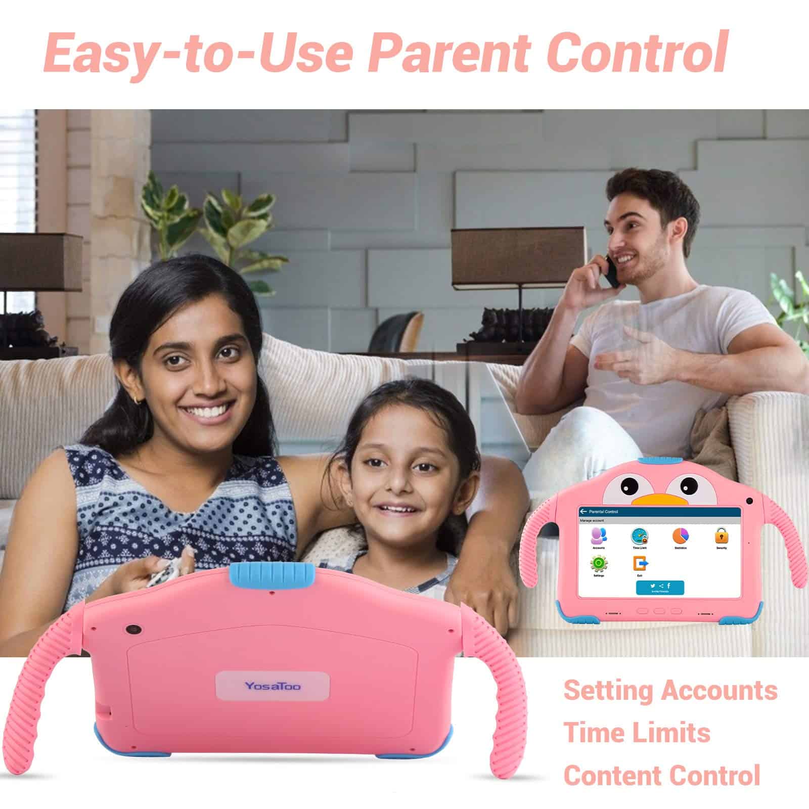 Tablet para Niños Tablet Android Tablet para Niños con WiFi - Image 5
