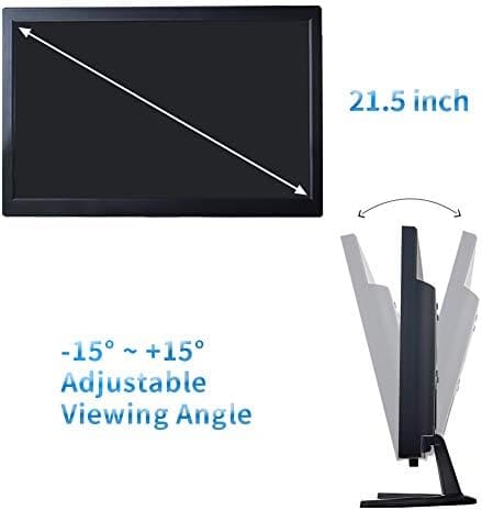 Monitor de Seguridad Cocar 18.5" 16:9 para Camera STB -Negro - Image 4
