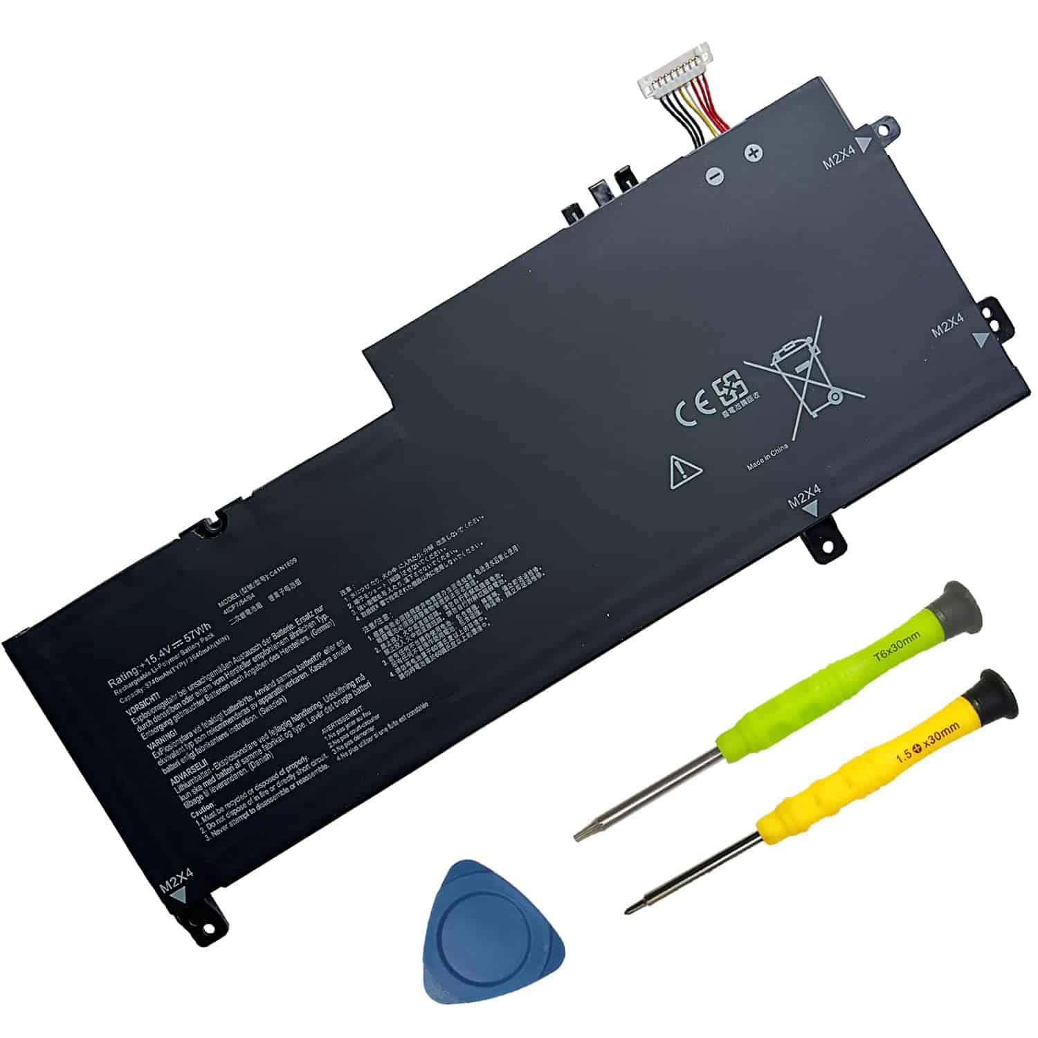 Batería de portátil SUNNEAR C41N1809 4 celdas compatible