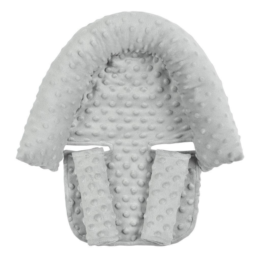 Cojín para la cabeza y cubiertas de correas para asiento de