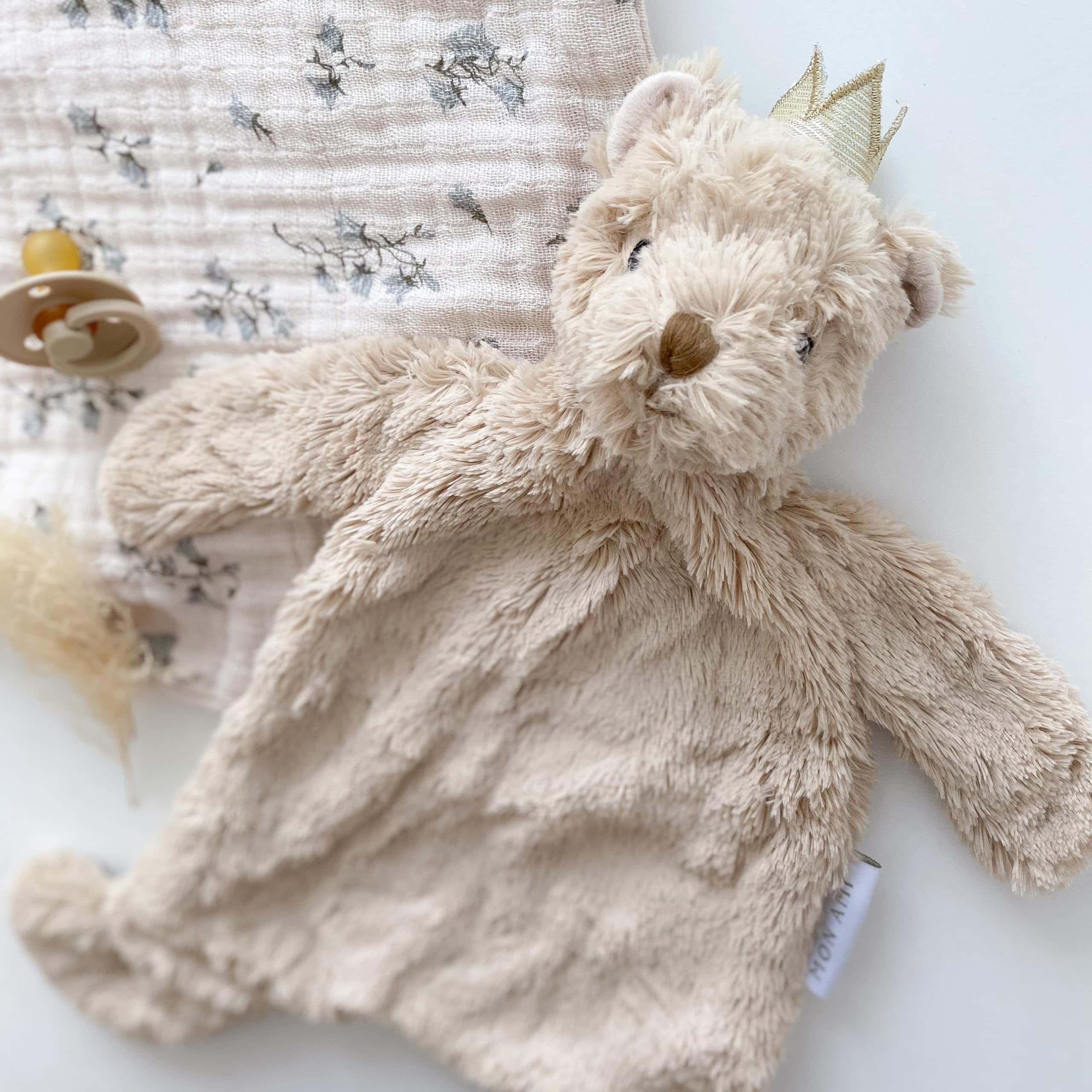 MON AMI Príncipe Oso de Peluche Lovey para Bebés � 15� | - Imagen 8
