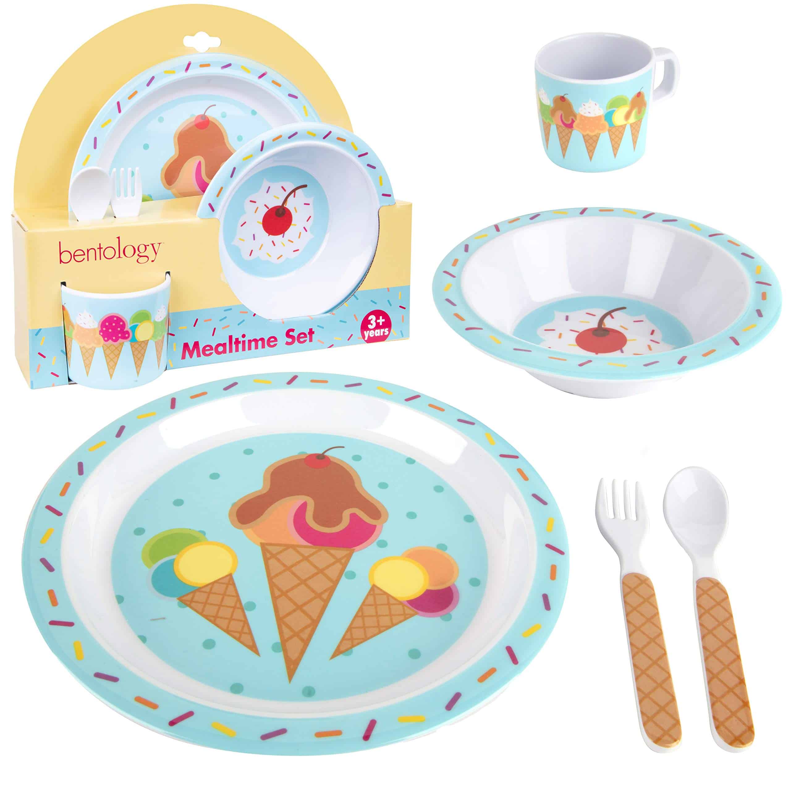 Set de 5 Piezas para la Hora de Comer para Bebés y Niños -