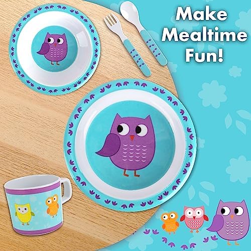 Set de Alimentación para Bebés de 5 Piezas - Incluye Plato, - Image 6