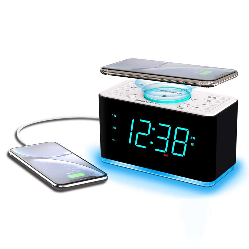 Reloj despertador inteligente Emerson ER100401 Smartset de