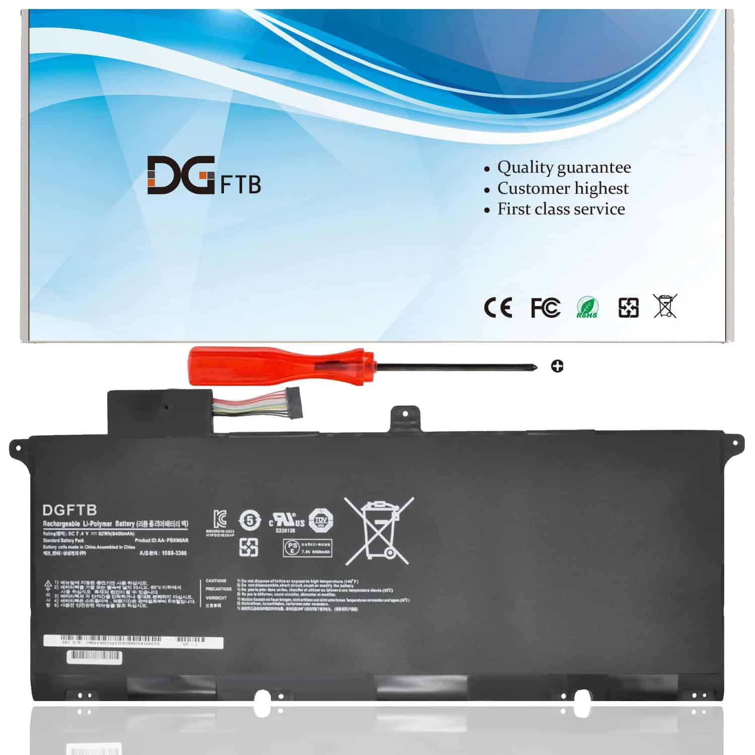 Batería de Repuesto para Laptop DGTEC AA-PBXN8AR para
